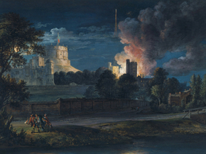 Paul Sandby - Windsor Castle from Datchet Lane | Пол Сэндби