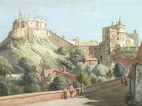 Paul Sandby - Windsor Castle. The Round Tower | Пол Сэндби