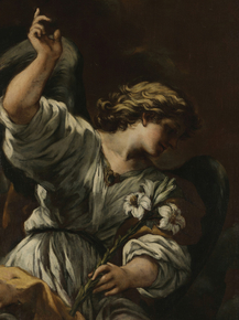Pietro da Cortona - Angel | Пьетро да Кортона