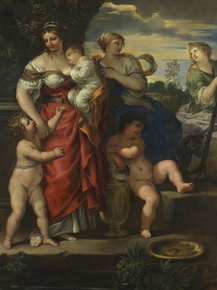 Pietro da Cortona - Faith, Hope and Charity | Пьетро да Кортона