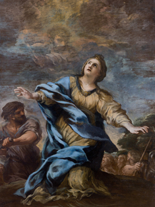 Pietro da Cortona - Martyrdom of Saint Martina | Пьетро да Кортона