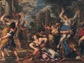Pietro da Cortona - Rape of the Sabines | Пьетро да Кортона
