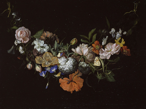 Rachel Ruysch - Festoon with Flowers | Рашель Рюйш