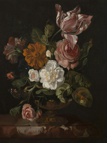 Rachel Ruysch - Flowers in a Vase | Рашель Рюйш