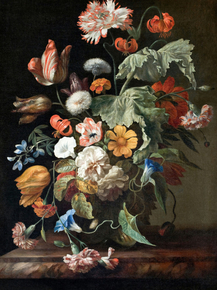Rachel Ruysch - Still-Life with Flowers | Рашель Рюйш