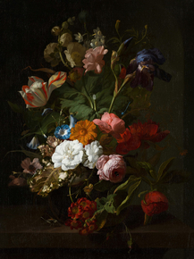 Rachel Ruysch - Vase with Flowers | Рашель Рюйш