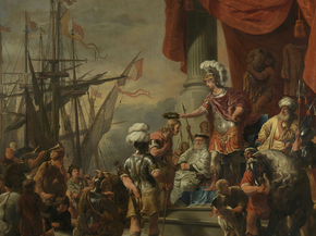 Ferdinand Bol - Aeneas bij Latinus | Фердинанд Бол