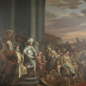 Ferdinand Bol - Koning Cyrus overhandigt de geroofde | Фердинанд Бол