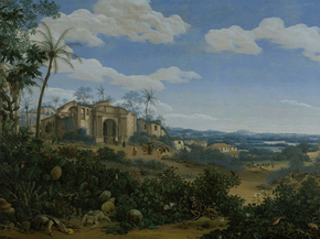 Frans Post - Gezicht op Olinda, Brazilie | Франс Пост