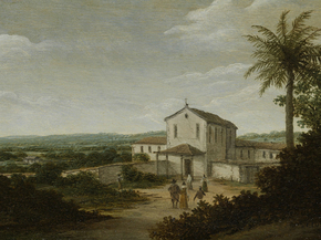 Frans Post - Kerkelijk gebouw in Brazilie | Франс Пост