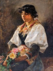 Enrique Simonet - Ciociara, 1889 | Энрике Симоне