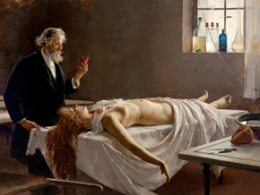 Enrique Simonet - La autopsia, 1890 | Энрике Симоне