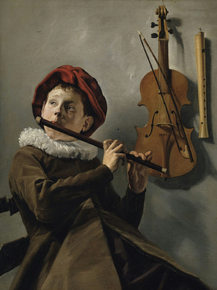 Judith Leyster - Boy playing the Flute | Юдит Лейстер