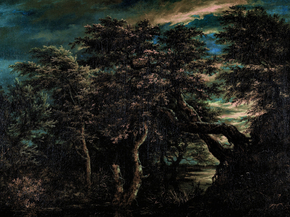 Jacob van Ruysdael - A Marsh in a Forest | Якоб ван Рёйсдал