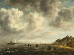 Jacob van Ruysdael - Beach View | Якоб ван Рёйсдал
