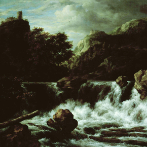 Jacob van Ruysdael - Berglandschap met waterval | Якоб ван Рёйсдал