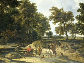 Jacob van Ruysdael - De voorde | Якоб ван Рёйсдал