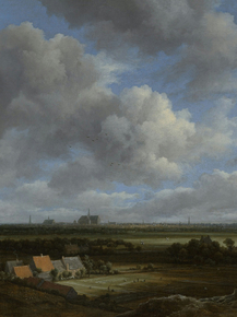 Jacob van Ruysdael - Gezicht op Haarlem uit het noordwesten | Якоб ван Рёйсдал