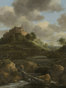Jacob van Ruysdael - Kasteel Bentheim | Якоб ван Рёйсдал