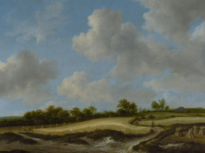 Jacob van Ruysdael - Landscape with a Wheatfield | Якоб ван Рёйсдал Jacob van Ruysdael - Landscape with a Wheatfield | Якоб ван Рёйсдал