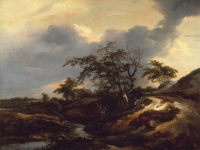 Jacob van Ruysdael - Landscape with Dunes | Якоб ван Рёйсдал