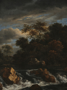Jacob van Ruysdael - River in the Forest | Якоб ван Рёйсдал