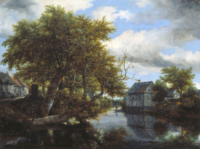 Jacob van Ruysdael - The Great Pool | Якоб ван Рёйсдал