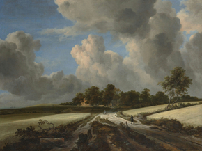 Jacob van Ruysdael - Wheat Fields | Якоб ван Рёйсдал
