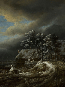 Jacob van Ruysdael - Winter Landscape | Якоб ван Рёйсдал