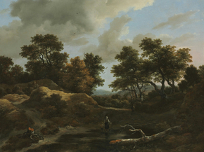 Jacob van Ruysdael - Wooded and Hilly Landscape | Якоб ван Рёйсдал Jacob van Ruysdael - Wooded and Hilly Landscape | Якоб ван Рёйсдал