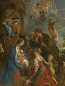 Jacob Jordaens - Adoration of the Shepherds | Якоб Йорданс