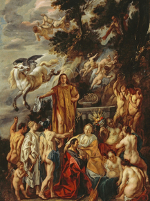 Jacob Jordaens - Allegory of the Poet | Якоб Йорданс