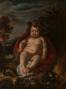 Jacob Jordaens - Bacchus as a child | Якоб Йорданс