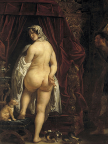 Jacob Jordaens - Candaule roi de Lydie montrant | Якоб Йорданс