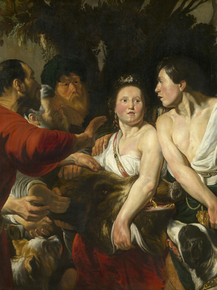 Jacob Jordaens - Meleager and Atalanta | Якоб Йорданс