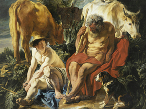 Jacob Jordaens - Mercure et Argus | Якоб Йорданс