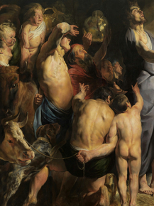 Jacob Jordaens - Moses Strikes Water from the Stone | Якоб Йорданс