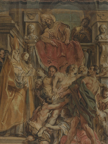 Jacob Jordaens - Saint Martin of Tours Healing the Servant | Якоб Йорданс