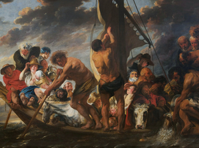 Jacob Jordaens - The Tribute Money. Peter Finding the Silver Coin | Якоб Йорданс