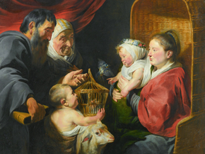 Jacob Jordaens - The Virgin and Child | Якоб Йорданс
