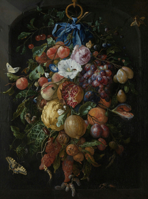 Jan Davidsz - Festoen van vruchten en bloemen | Ян Давидс де Хем