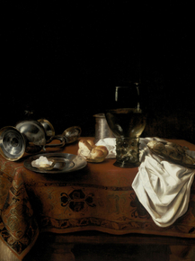 Jan Davidsz - Still Life with Roemer, Silver Flagon | Ян Давидс де Хем