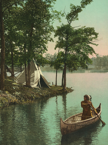 Hiawatha's arrival