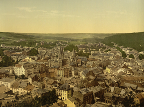 From the Bellevue Pavilion, Spa, Belgium