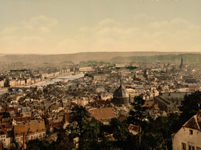 From the north, Liege, Belgium