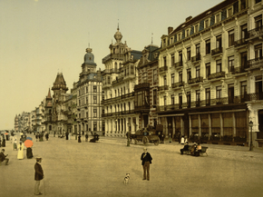 The embankment, Ostend, Belgium