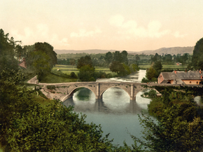Dinham Bridge, Ludlow, England