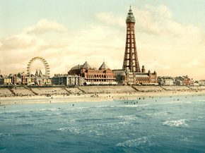 From North Pier, Blackpool, England