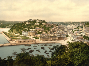 From the hill, Torquay, England
