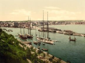 From the north, Weymouth, England
